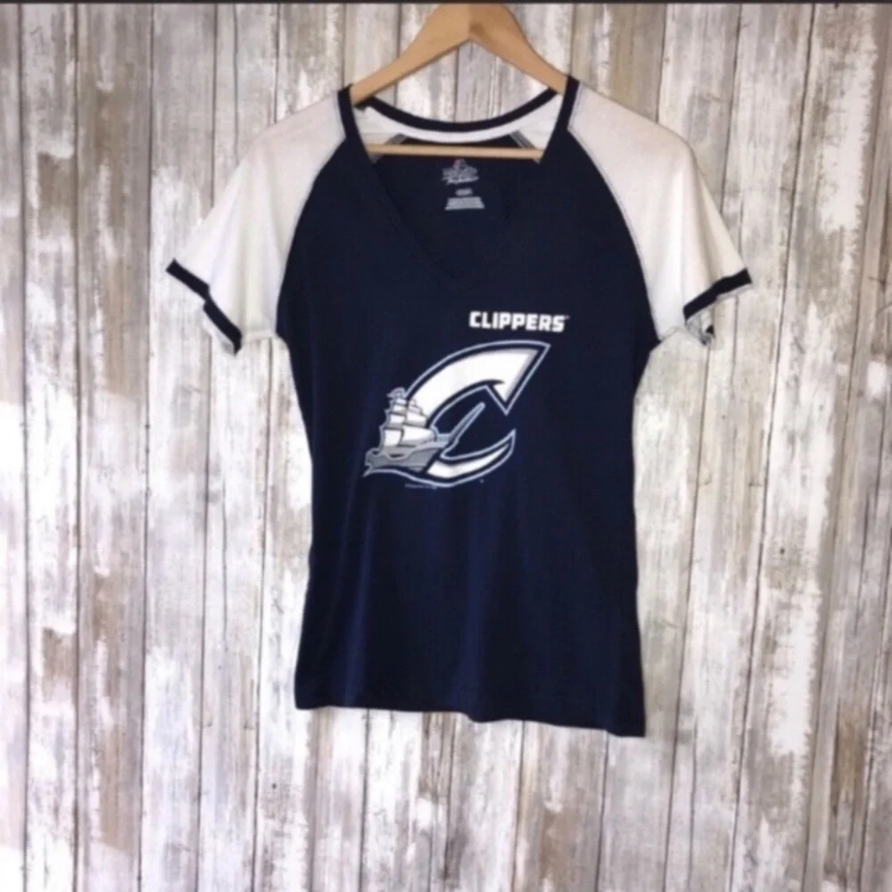 NBA LA Clippers Blue & White Tee Small - Picture 2 of 6